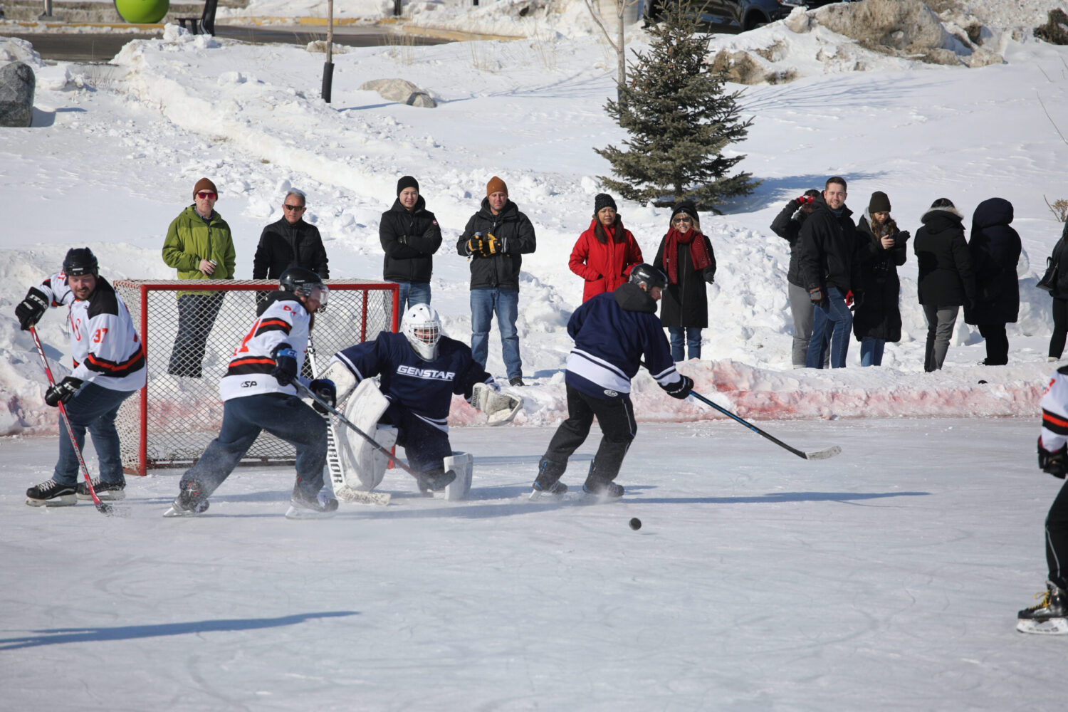 Photography of Terracon Tenant Charity Hockey Tournament, March 3, 2023.